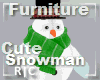 R|C Snowman Green Furn