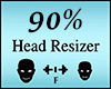 head scaler %90