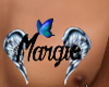 !Rae Margie chest tattoo