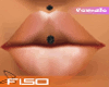 Black Emo Piercing - Lip
