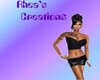 {Rhea}Purple Belly Chain