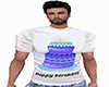 Happy birthday shirt -bl