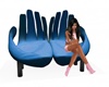 Hand Chair, Blue