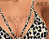 #Leopard Bikini L