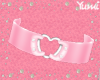 Pink Heart Collar