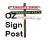 OZ Sign Post