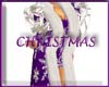 purple christmas coat