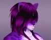 !P Purple Cat hair M