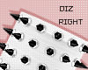 !!D Ankle Spike Black R