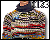 *0123* Striped Sweater