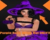 AL/Purple Rose Witch Hat