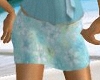 Pastel Floral Mini-Skirt