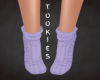 Purple Rose Sock
