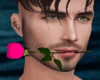 Pink Rose in the Mouth