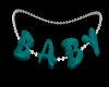 !Baby Necklace Teal