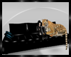 Blue PVC Tiger Couch