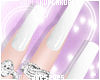 White Nails + Rings