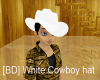 [BD] White Cowboy Hat
