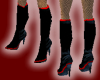 (L) Black/Red Stilettos