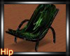 {HB} Green Cuddle Chair
