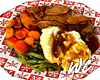 Christmas Dinner Plate 2