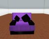 Purple N Black Chair