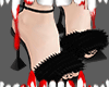 Heels Fur Black