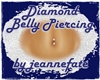 *jf* Diamond Belly Pierc