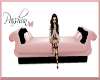 (PA)LtPink/Blk Chaise
