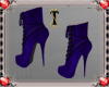 ![T] Boots Indigo Blue