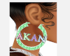 AKANS EarRings Green