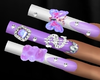 Lilac Charm Glamour Nail