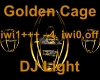 Golden Cage DJ Light