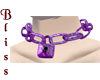 Chain and Lock Purple