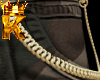 Gold pants chain