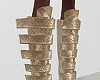 Q / Lola Fur Boots. Tan2