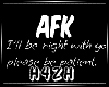 Hz- AFK Head Sigh M/F