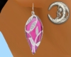 Pink Vine Earrings