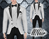 N | White B Tuxedo Suit
