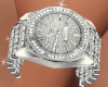 [P] Silver diamond watch