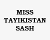 MISS TAYIKISTAN