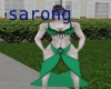 des green sarong