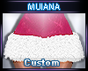M* Custom Pink Fur Skirt