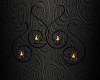 Romantic Black Candles
