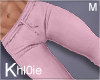 K Pink track pants M