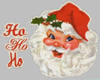 {K}Santa sticker