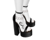 snake tattoo heels
