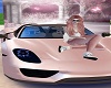 pink little car