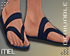 Mel-Blue Sandals M.
