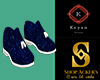 Glitter Blue Shoes 2